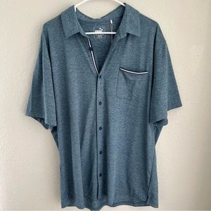 NWT Puma button down collared shirt